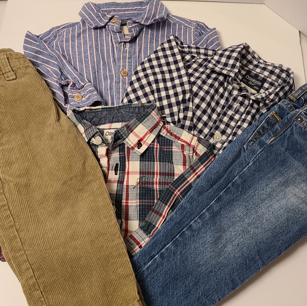 Oshkosh B'gosh Shirt and Pant Lot 18 months